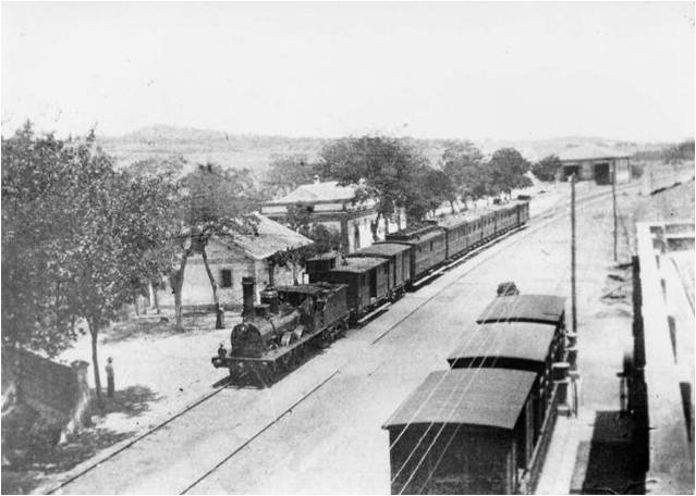 Estacion de Peñaflor, foto colección José Carranza Cruz