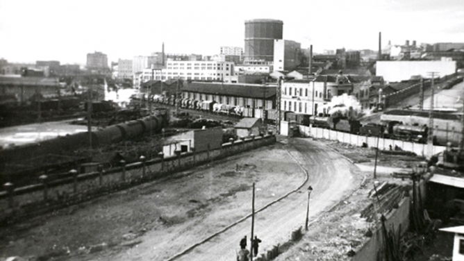 Estacion de Peñuelas, Contorno de Madrid año 1948