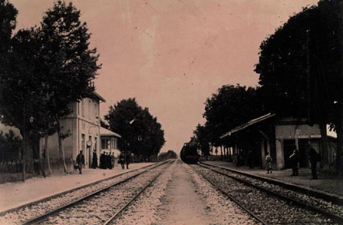 Estación de Salvatierra, fototeca de la Diputacion Foral de Alava