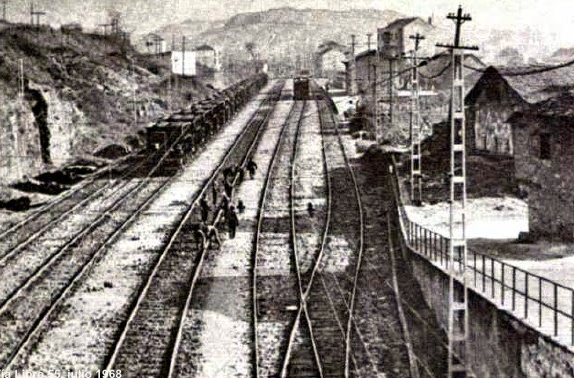 Estacion de San Miguel de Dueñas, Via Libre nº 55-1968