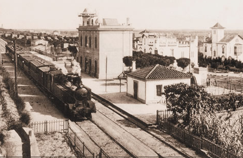 Estación de Sant Joan D´Espí , fotografo desconocido