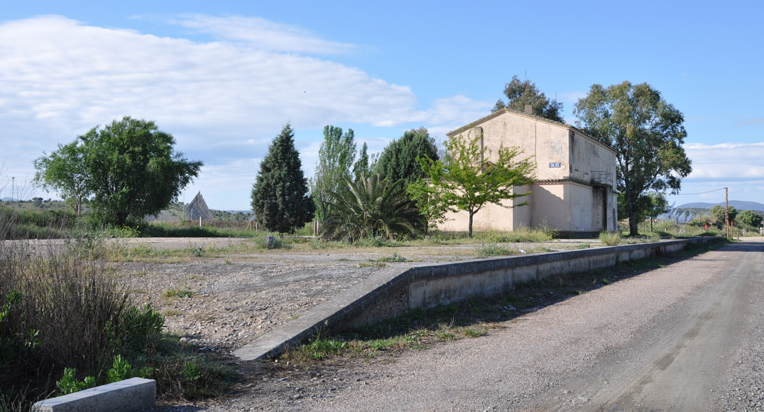 Estacion de Silos Villanueva a Logrosan, fondo FCMAF