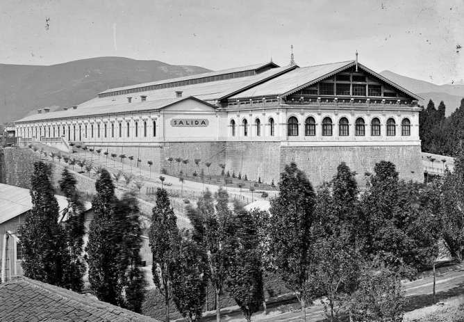 Estacion en Bilbao de la Linea de Tudela a Bilbao