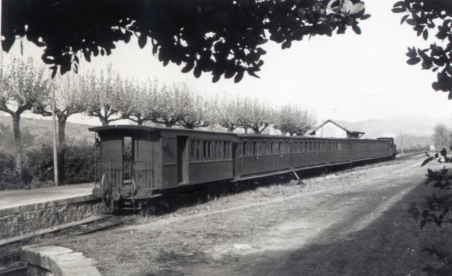 Estación de Liérganes, foto Juan Bautista Cabrera