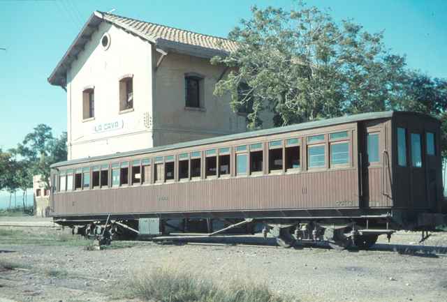 FESA- coche de bogies, en La Cava, sept 1967, foto Allan M. Barnes