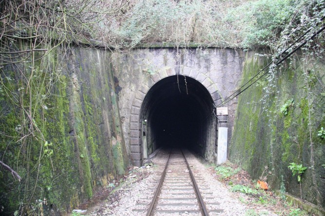 Boca del Túnel de la Peña , foto Carmelo Zaita.