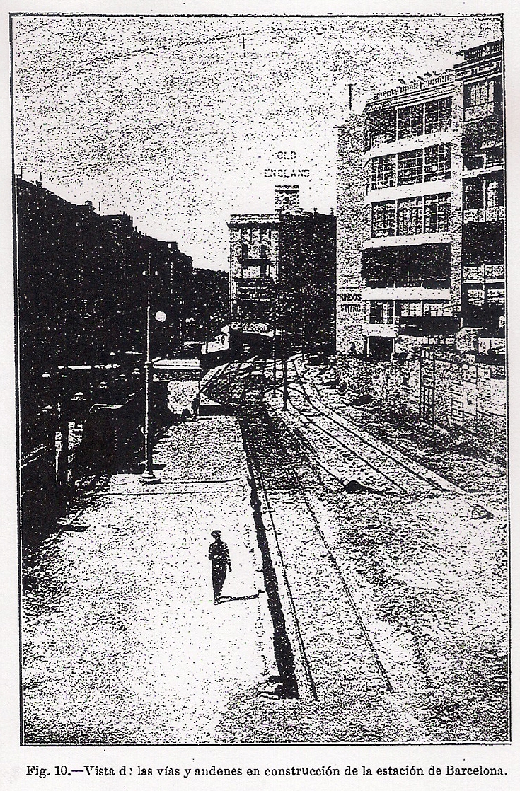 Estacion de Barcelona - Barcelona a Sarria, fondo APG