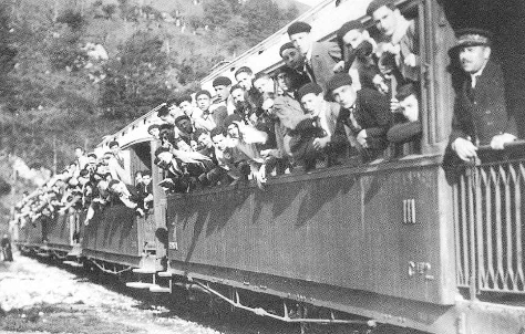 Fc del Bidasoa, foto Archivo Pedro Perez Amuchastegui