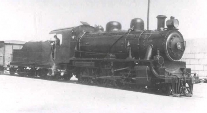 Ferrocarril de Ceuta a Tetuan , Locomotora ALCO, fondo APG