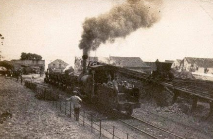 Ferrocarril minero de San Juan Bautista, 1890-1910. sin datos de autor