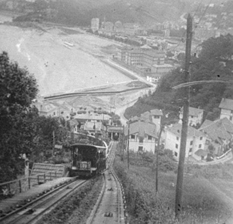 Funicular al Monte Igueldo, foto Nestor Basualdo