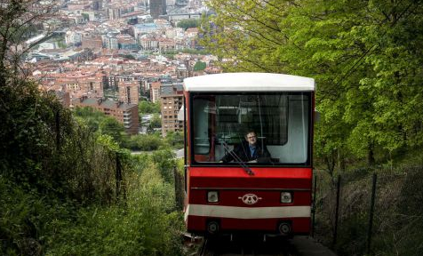 Funicular de Artxanda, foto Bernardo Corral