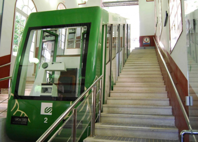 Funicular de Montserrat, archivo Mikel Iturralde