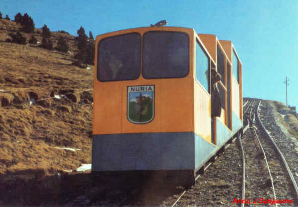 Funicular de Nuria, archivo J. Sanjaume