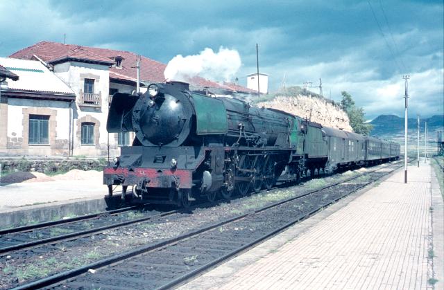 Haro- Renfe, mayo 1970 , foto Robert W.Bridger