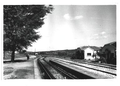 Horta de San Juan, fotografo Francisco Rivera, Fondo : Museu derl Ferrocarril de Catalunya