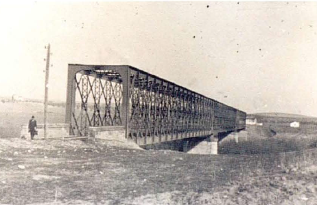 Linares a Puente Genil, Puente sobre el Guadalquivir en Espeluy , AHF - FE-0001