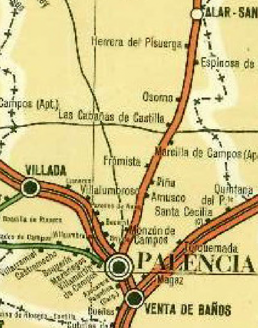 Linea de Palencia a Alar