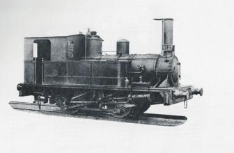 Locomotora Aujubault 020T del Zaragoza á Escatron, Archivo Album Motor de Renfe