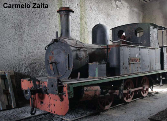 Locomotora Begoña 3, foto Carmelo Zaita