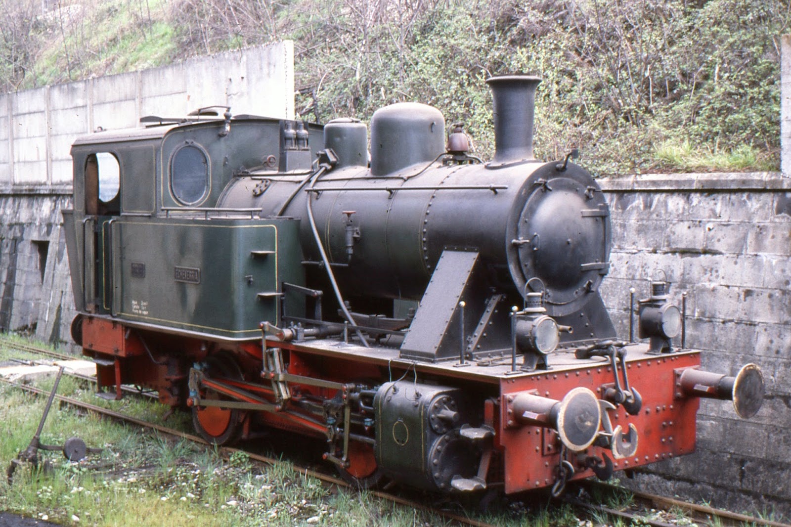 Locomotora Echevarria , en las instalaciones de Patricio Echevarria, foto Juanjo Olaizola Elordi