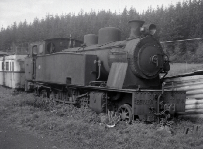 Locomotora Estado nº 16 en Zugastieta