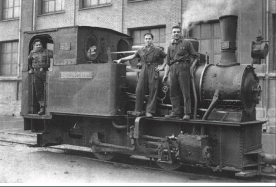 Locomotora Marques de Cubas , archivo Julio y Josemanuel Arbesú