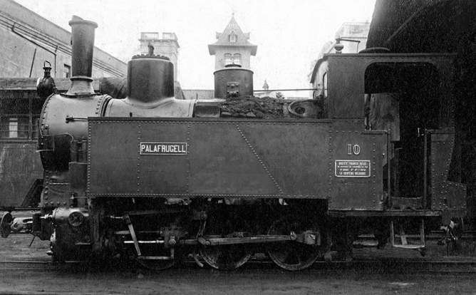 Locomotora PALAFRUGUELL, nº 10 del PGB , Viquipedia