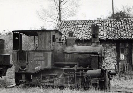Locomotora SLM ville d´Irún , foto Juan Bta. Cabrera, archivo MVF-Euskotren