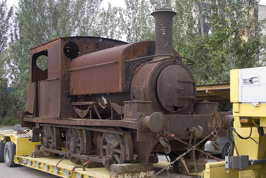 Locomotora de la Azucarera de Castilla, coleccion Manu Serrano