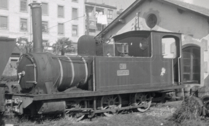 Locomotora nº 1 Zugastieta en Guernica