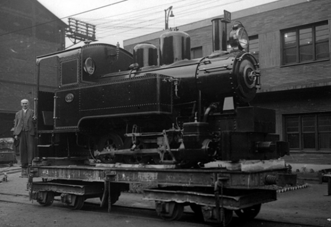 Locomotora nº 14 AHV , archivo Páramo