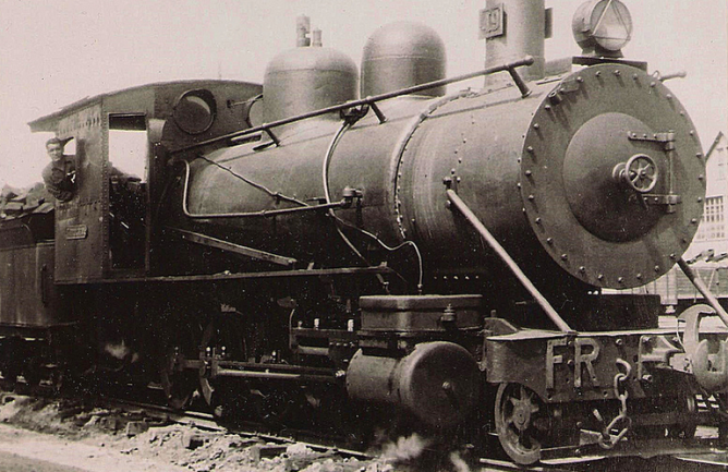 Locomotora nº 49 , ferrocarril de La Robla, archivo Miguel Angel Garcia
