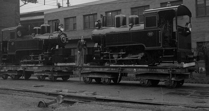  Locomotoras nº 14 y 15 de AHV , archivo Páramo