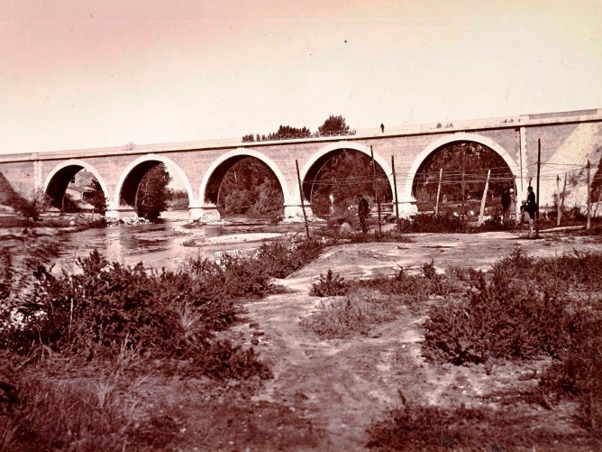 Madrid á Avila Puente de los Franceses, to Jean Laurent, BN, Ministerio de Cultura