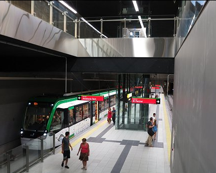 Metro de Malaga , foto Ubanrail, fotografo R. Schwandl