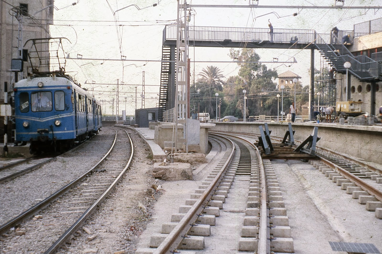 Metro de Valencia , estacion de Empalme