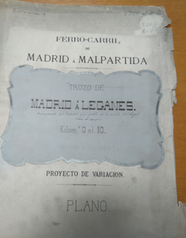 Modificado del Proyecto de Madrid a Malpartida de Cáceres.