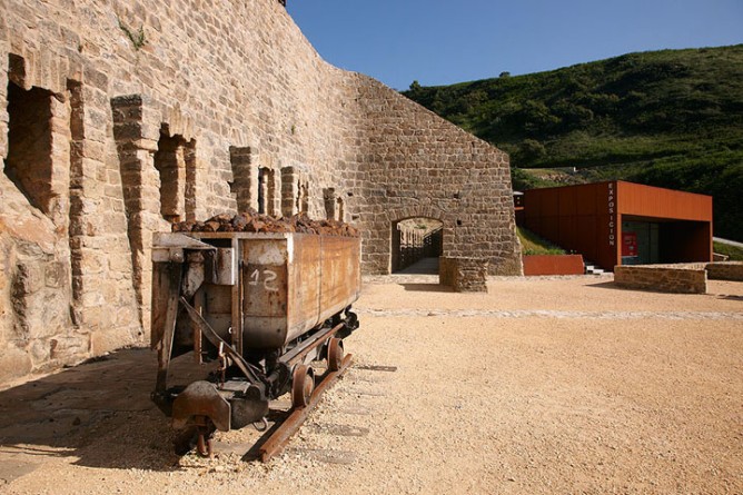 Cargadero de mineral de Mollari, vagoneta