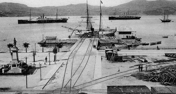 Muelle de la compañía del Ferrocarril, Puerto de Vigo 001