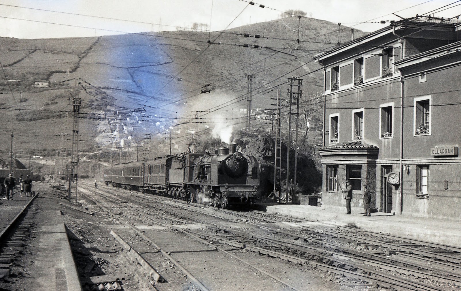 Ollargan 1956 - Bilbao , Foto Trevor Rowe, fondo MVF-Euskotren