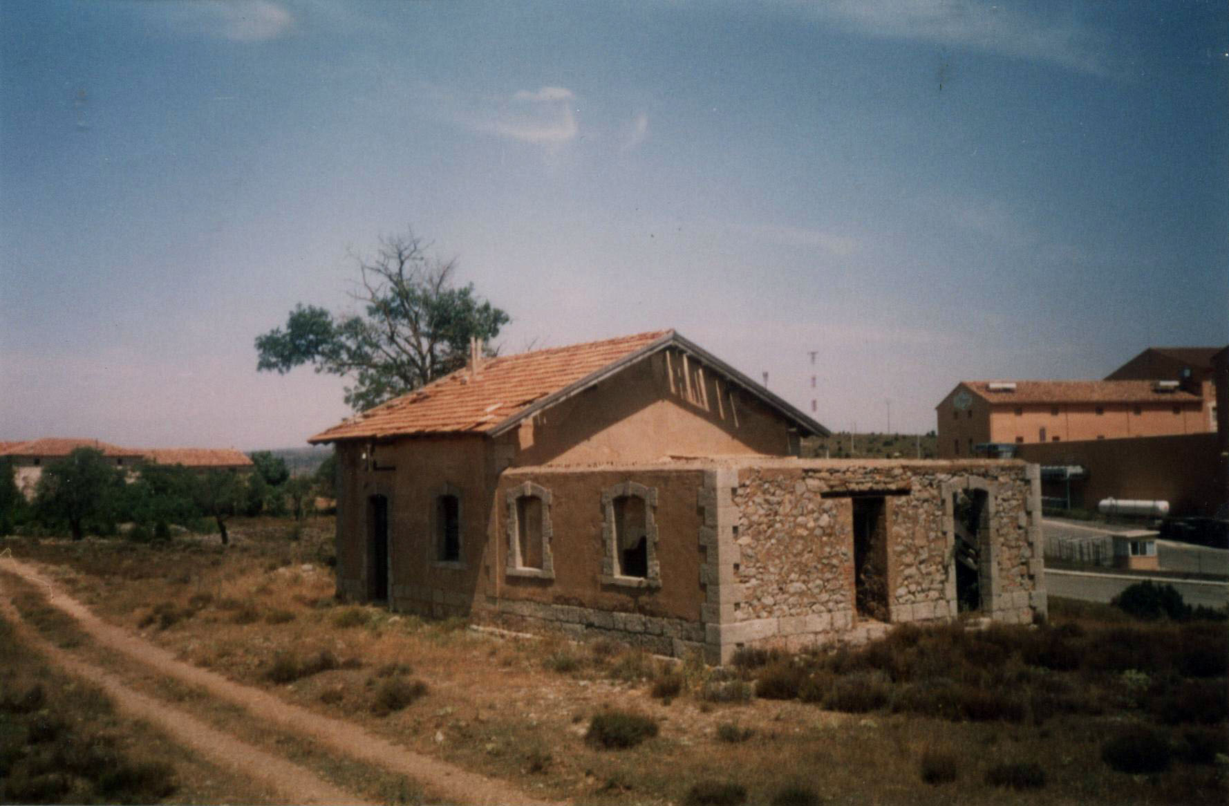 Puebla de Valverde, estacion del Ojos Negros a Puerto de Sagunto, foto Juan Manero