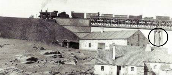 Puente de la Salud , año 1950, archivo Francisco Javier Pérez Molina