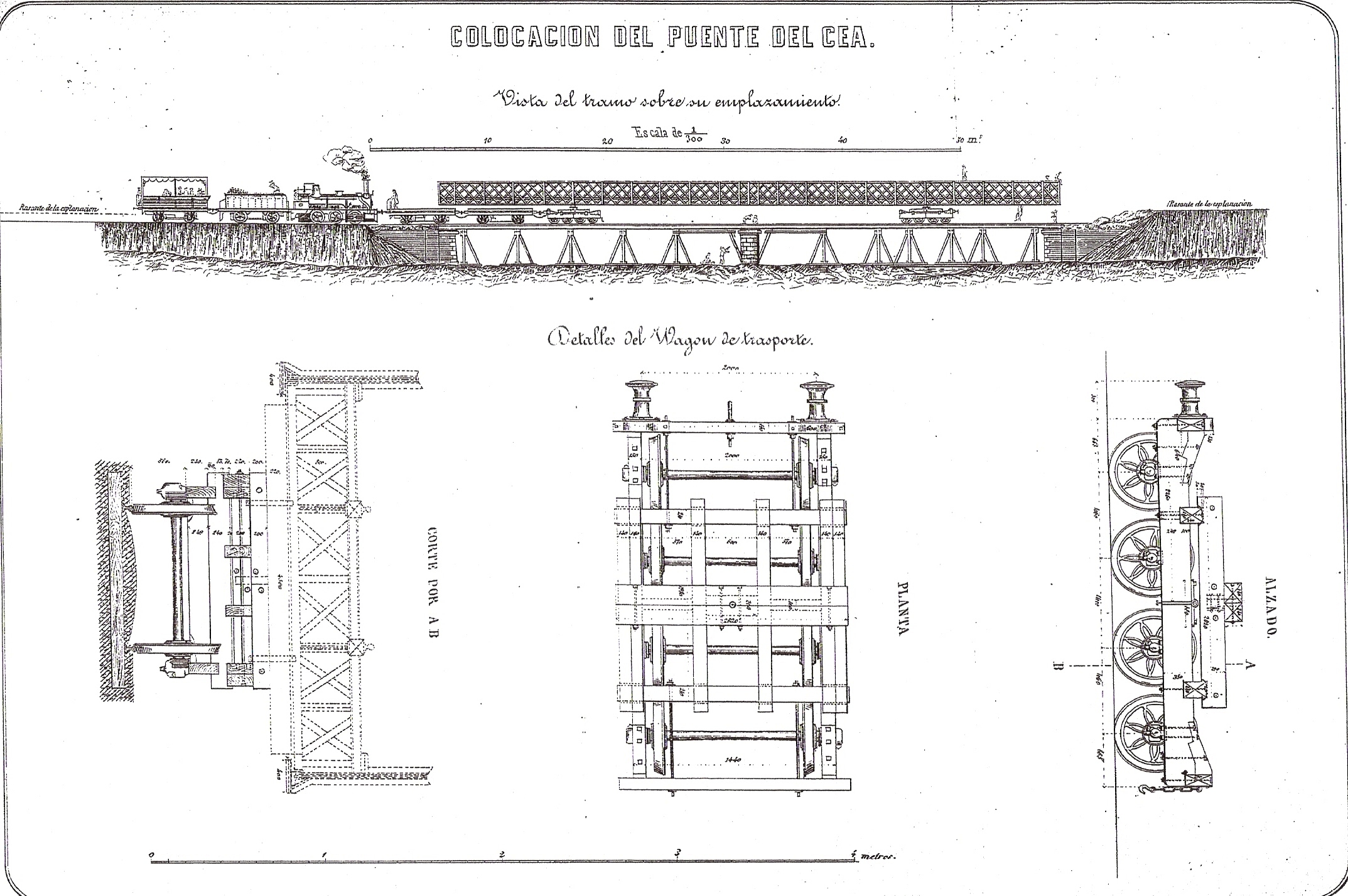 Puente del Cea ROP 1863