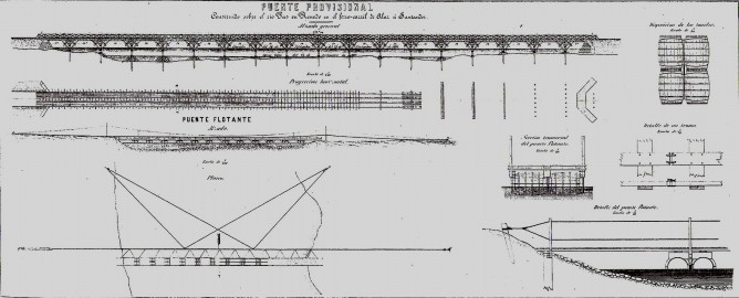 Puente del Pas en Renedo, ROP año 1863