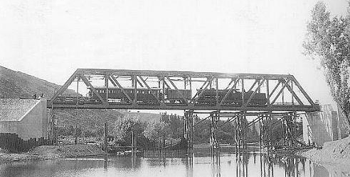 Puente en Soria, año 1929, foto Fondo Carrascoso Archivo Historico Provincial de Soria