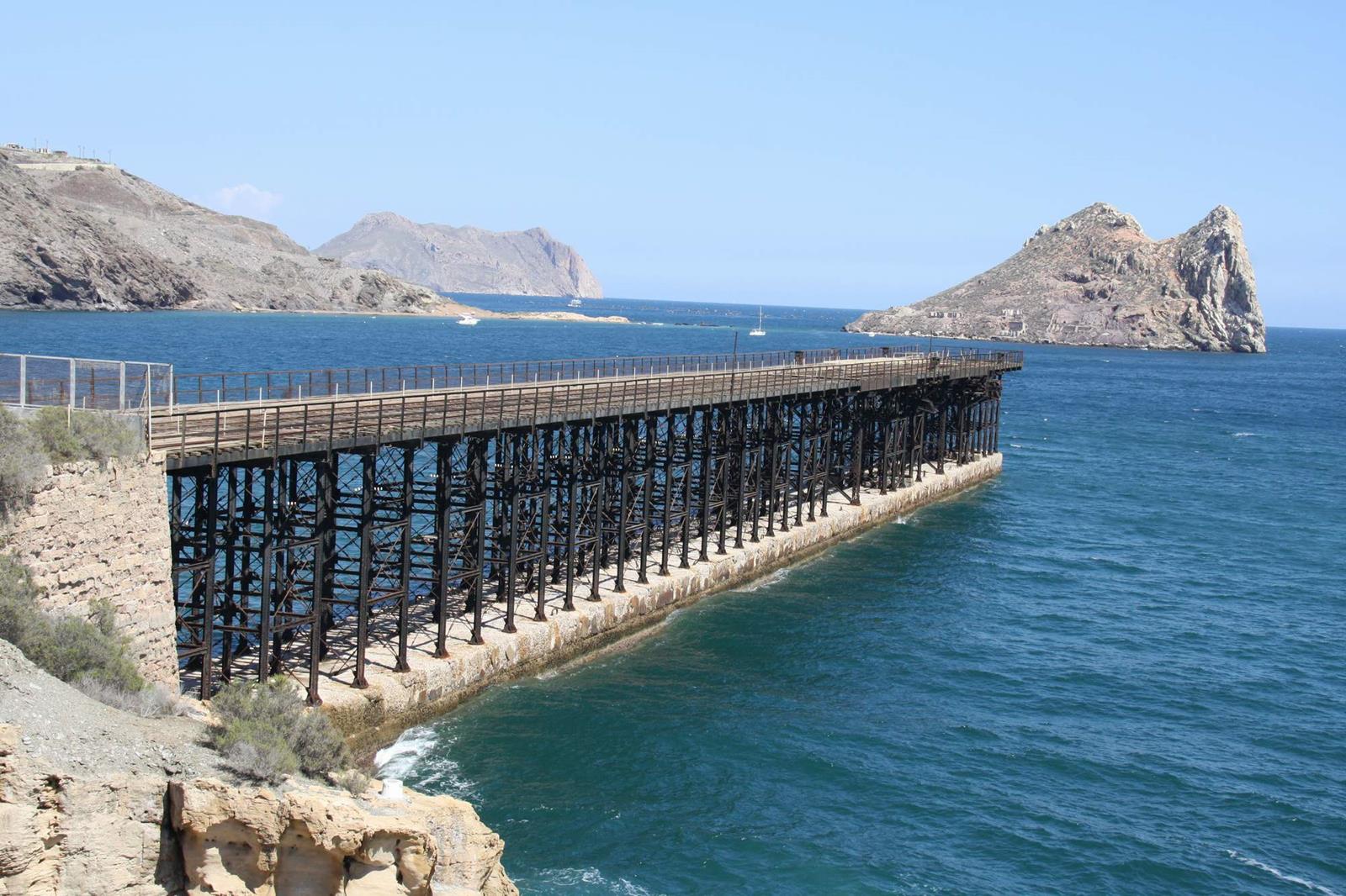 Embarcadero de El Hornillo , Aguilas, año 2013, foto : Carmelo Zaita Rubio