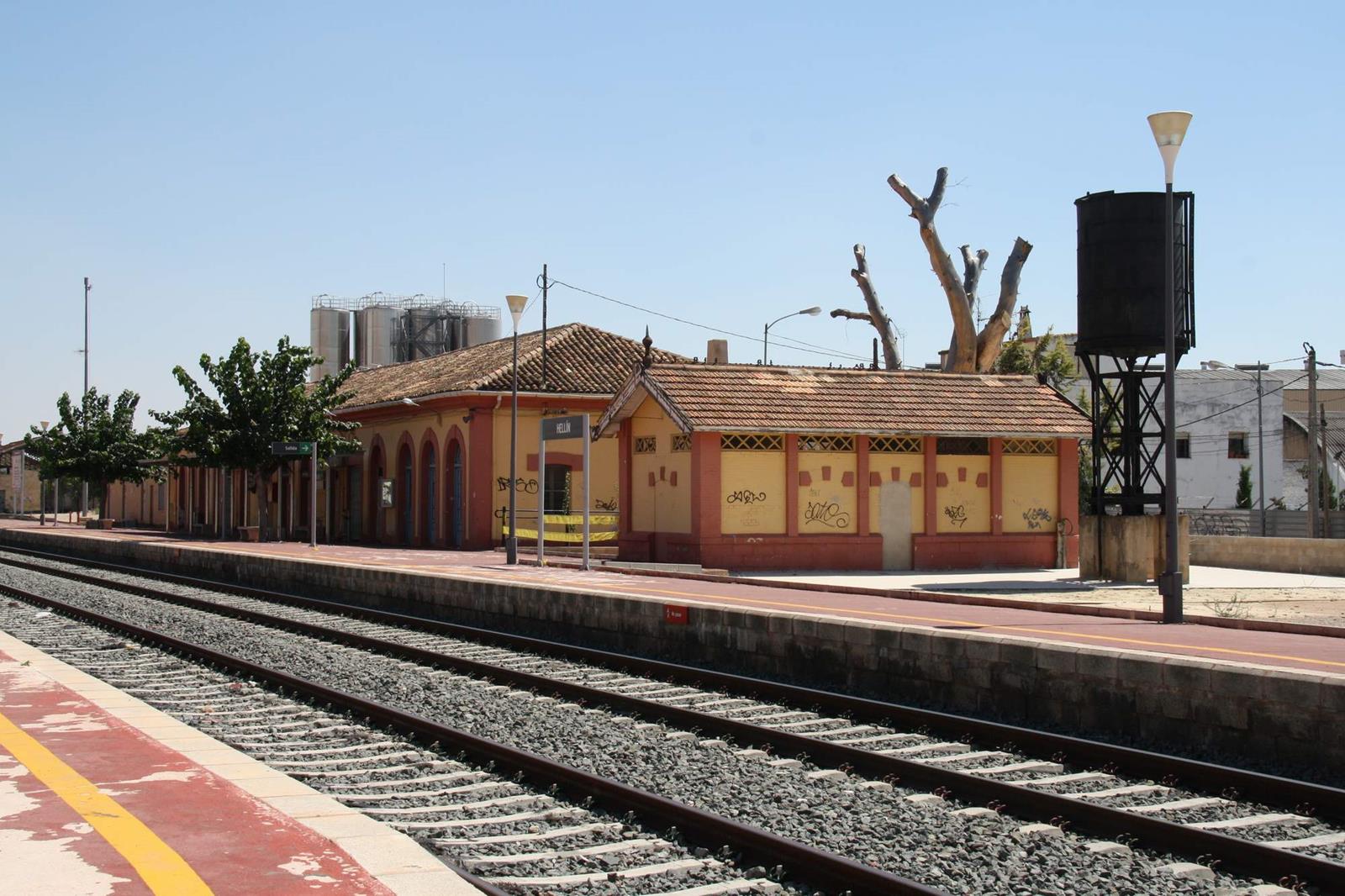 Estacion de Hellin, año 2013, Foto Carmelo Zaita