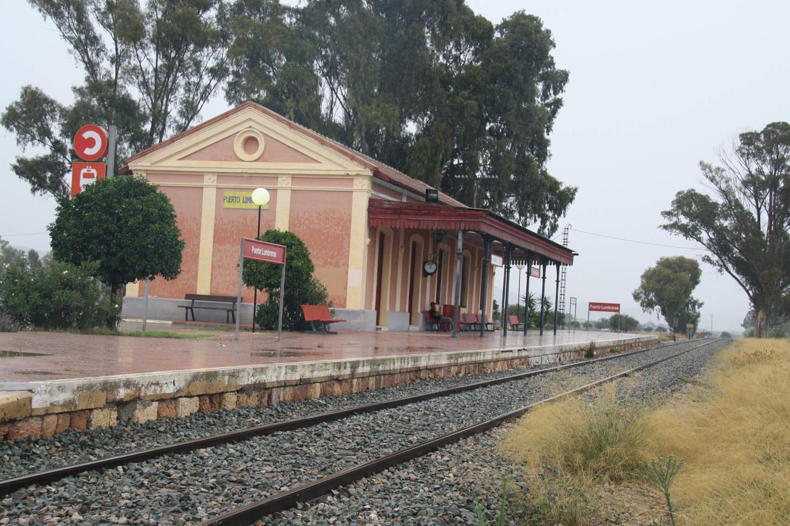 Estacion de Puerto Lumbreras, año 2013, foto Carmelo Zaita