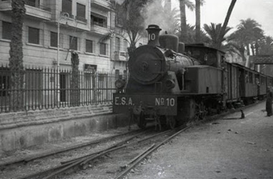 Ramal del Fc de la Marina al puerto de Alicante, foto Trevor Rowe,, archivo MVF